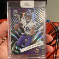 2022 Panini Donruss Elite Justin Jefferson #62 Parallel Minnesota Vikings