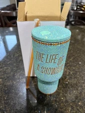 Taylor Swift - The Life of a Showgirl - Glitter Tumbler - 30oz Mint Green!