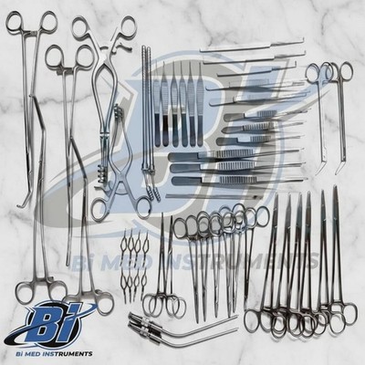 Vascular Surgery Set of 52 pcs Surgical Specialty Surgical Instruments Set
