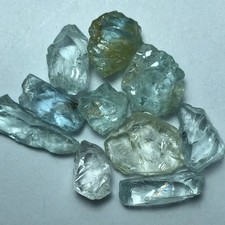 35.85 Carat of  Facet Grade Aquamarine.
