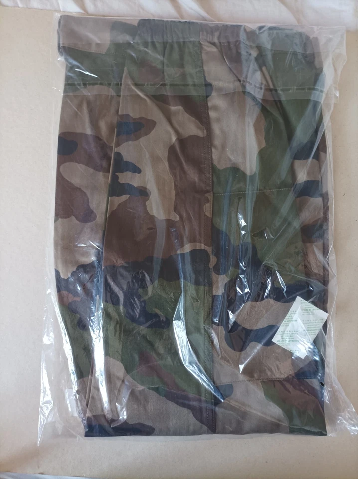 NEUF PANTALON TREILLIS CAMOUFLAGE REGLEMENTAIRE ARMEE FRANCAISE 88L - Photo 4/4
