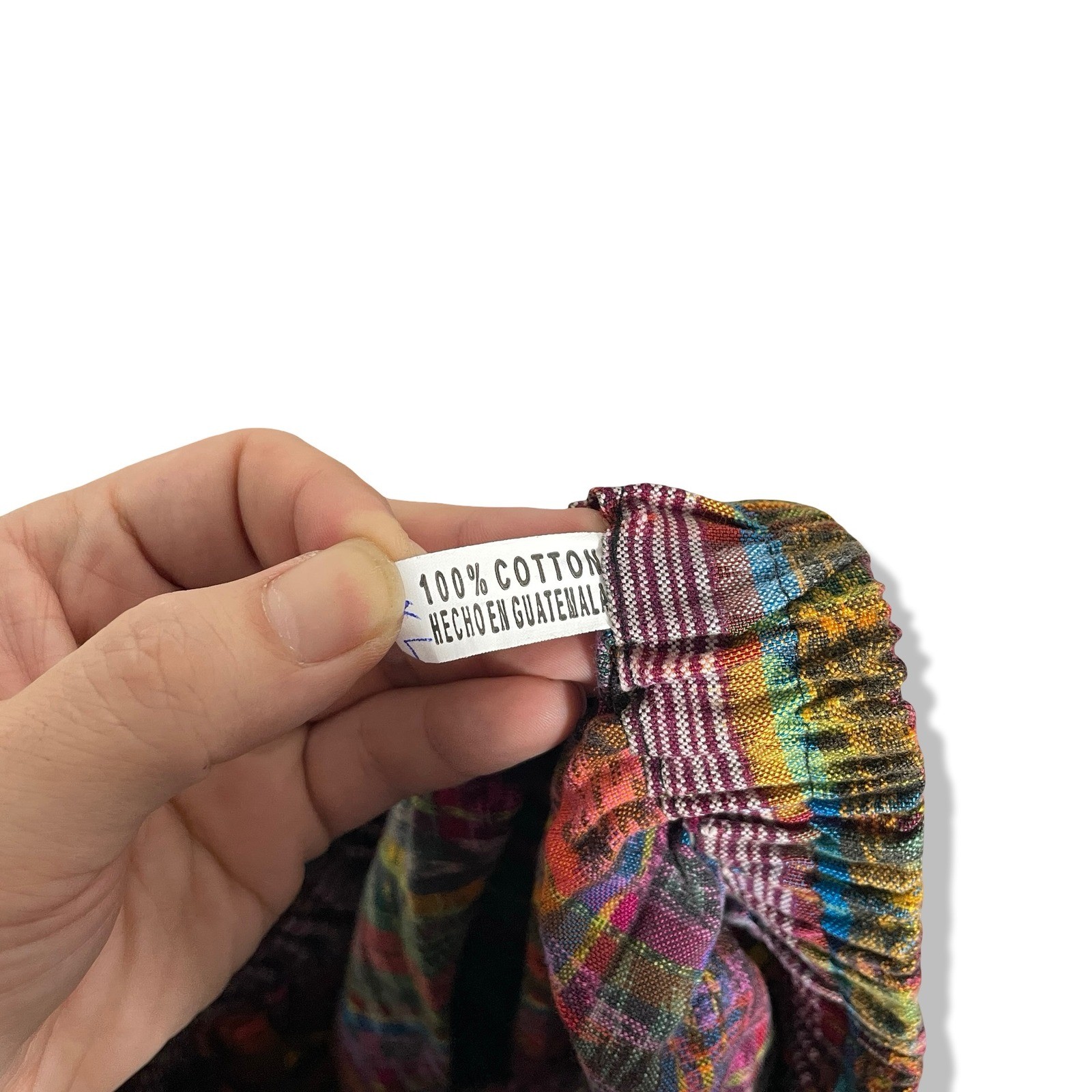 Unbranded Gauze Patchwork Harem Pants Womens S/M … - image 2