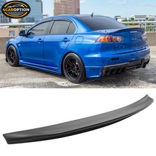 Fits 08-17 Mitsubishi Lancer Evo X 10 Rs Style Rear Trunk Spoiler Wing Abs