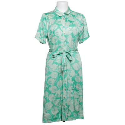 King Louie, Blusenkleid, Größe: 38, Grün/Weiß, Print, Damen #zo3