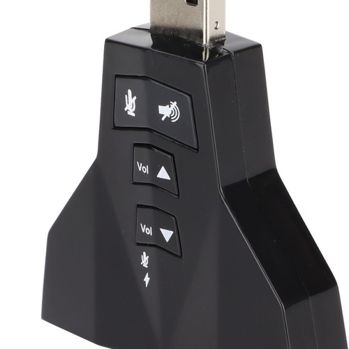 USB Sound Card Virtual 7.1 Channel External Stereo Sound Adapter For Lapt FY - Bild 5 von 22