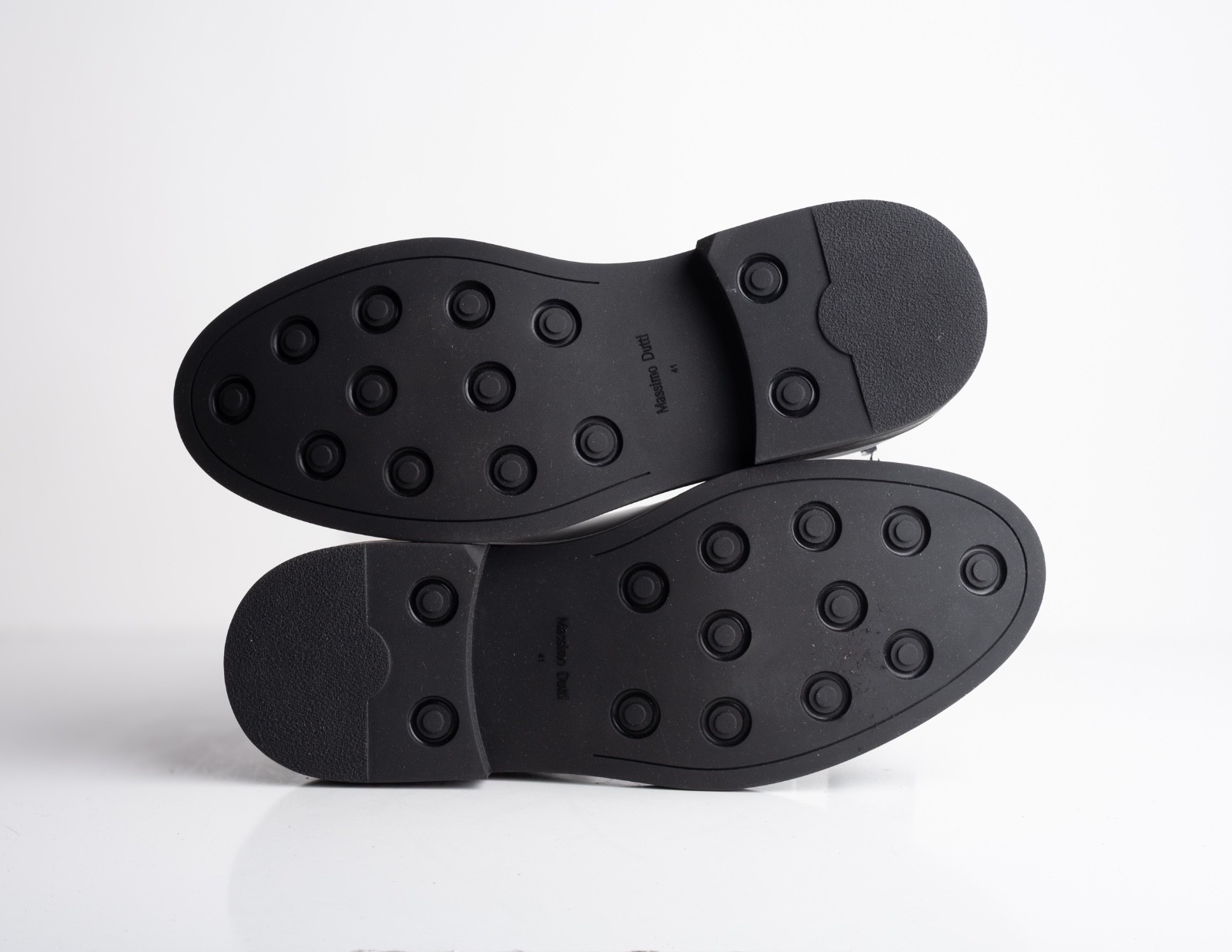 Massimo Dutti Mens Leather Ankle Boots Stretch Black US 8 EU 41 NWB 2055/450 thumbnail 8