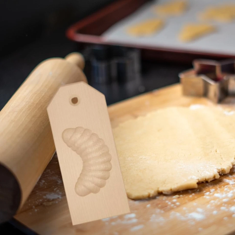 HOFMEISTER® Backform für Vanillekipferl aus Europa 145 cm hitzebeständige Kek... - Bild 2 von 4