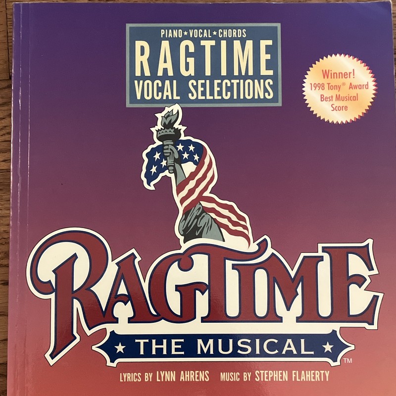 Warner Bros. Ragtime The Musical Vocal Selections Piano/Voice 5206A