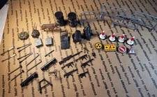 Click N Play Police Military 1/18 Figure Accessories Fodder Lot 40+ PIECES!
