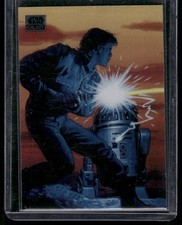 2024 Topps Chrome Star Wars Galaxy 50 Luke Skywalker and R2-D2