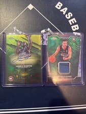 NBL Topps Chrome Card Lot signature memorabilia