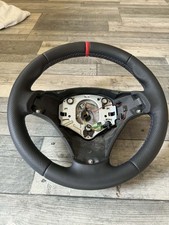 BMW 1 3 Series E87 E90 E91 E92 NEW Leather M Sport Look Steering Wheel  