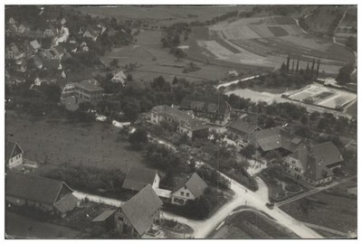 ZZ-10459/Stammheim near Calw Aerial View 18 x 12 cm approx. 1935