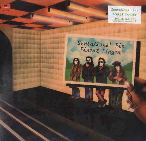 LP Sensations' FIX Finest Finger 2019 Reissue Green Coloured Vinyl Progressive prezzo ebay