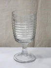 Vintage Park Avenue Clear Water Goblet Wine Glass By Anchor Hocking 6 3/8"