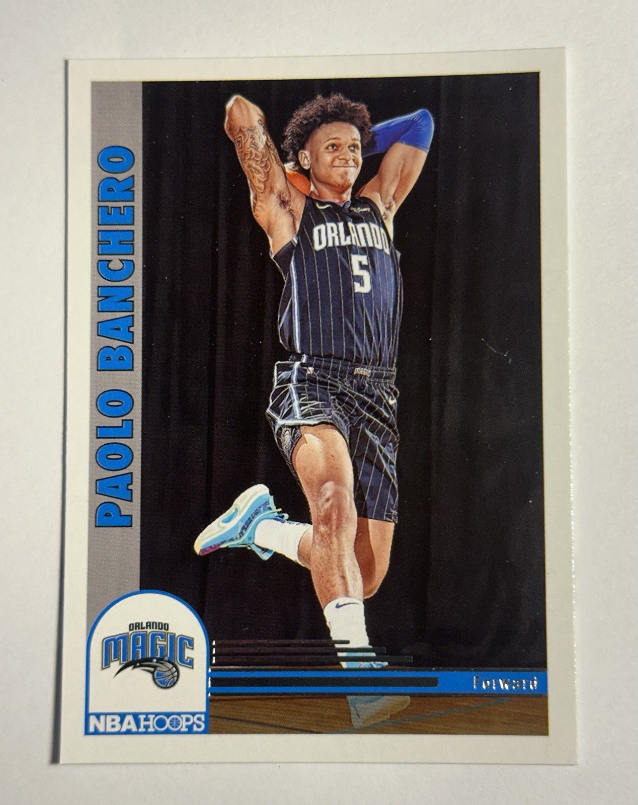 2022-23 Panini NBA Hoops - Hoops Tribute #281 Paolo Banchero (RC) Plus Base Card