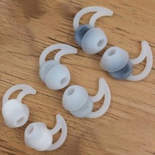 3 Pairs Silicone Ear Tips Ear Buds -BOSE Soundsport QC30 QC20 Headphones Black