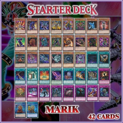 MARIK DECK 42 | Drillago Lava Golem Newdoria Viser Helpoemer