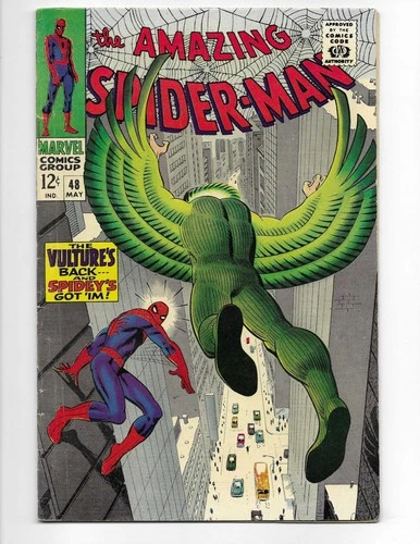Amazing Spider-Man 48 1967 Marvel Comics VG/F 5.0 Vulture Mary Jane Gwen Stacy