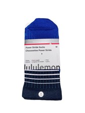 NWT Unisex Lululemon Athletica Power Stride Socks Crew Length Size Medium