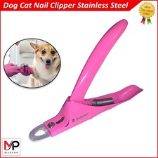 Dog Nail Clippers Trimmer Cat Pet Toenail Claw Cutter Grooming Scissors Blades