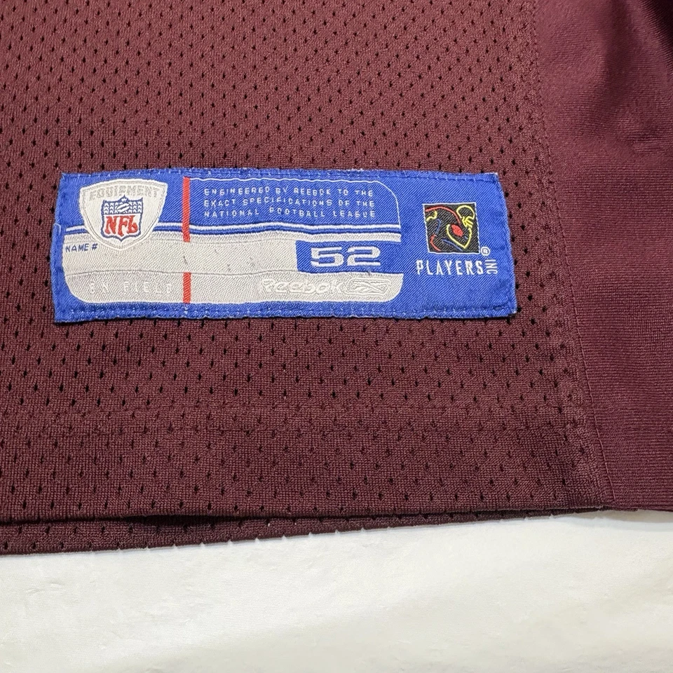 Винтажная мужская футболка футбольных командиров Clinton Portis Washington Redskins 52 - Изображение 2 из 4