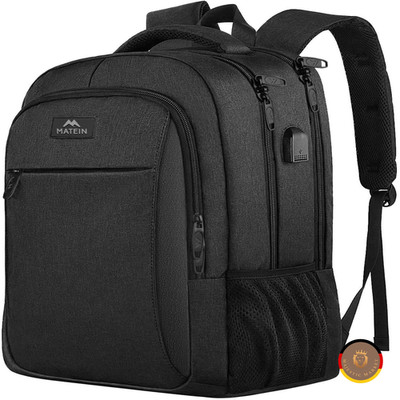 MATEIN Laptop Rucksack 15,6 Zoll USB Ladeanschluss Daypack