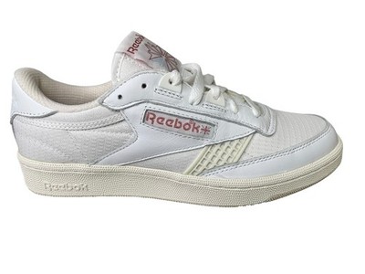 Reebok Men Sneaker Tennis Casual Club C 85 GX1618 Leather White Red Size 7 M