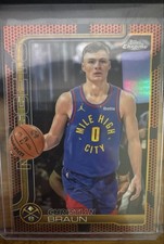 2025-26 Topps Chrome - Christian Braun #82 - basketball refractor