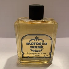 Rare Morocco Musk Cologne/Aftershave for Men 4 fl oz New No Box