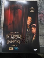 Interview With The Vampire 11x17 Photo Signed by Sam Reid