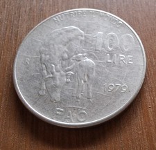 100 LIRE 1979  - FAO - #1