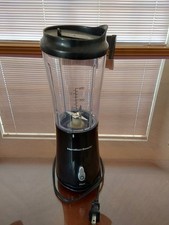 Hamilton Beach 51101B Personal Blender 400ml Black Portable Dishwasher Safe