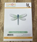 3 Simon Says Stamp  Dies~Jaunty Sunflower,Bubble Flower/Leaves,Bright Dragonfly — photo 2