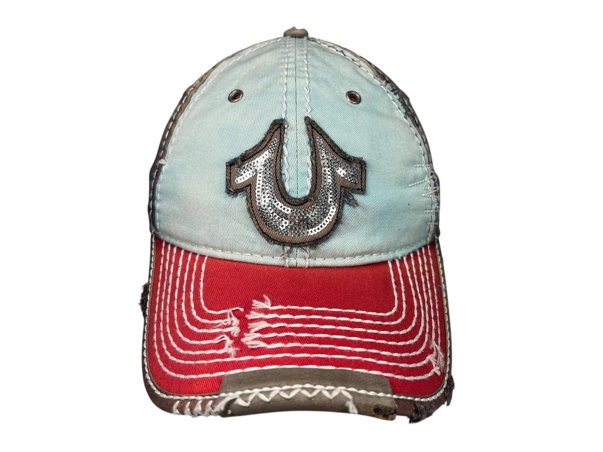 帽子 TRUE RELIGION Leather Tracker Cap NEW TRUE RELIGION MEN'S BUDDHA LOGO ADJUSTABLE TRUCKER'S BLACK HAT