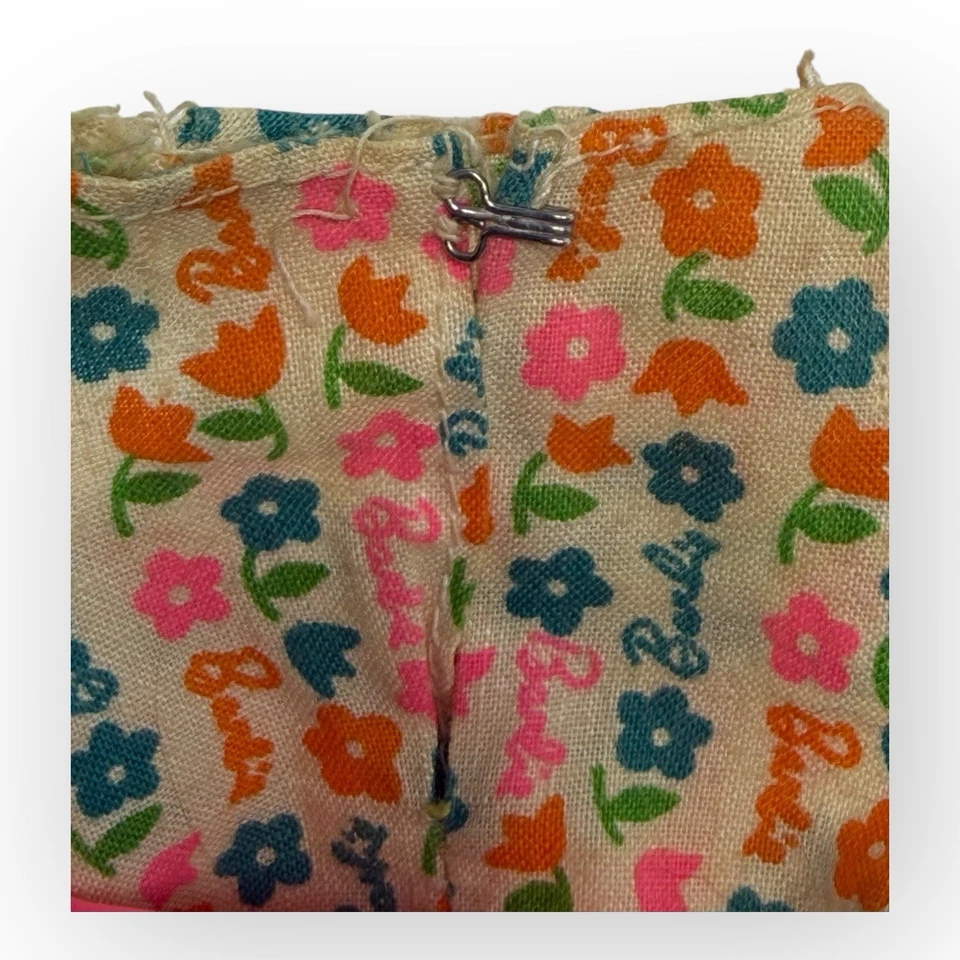 1968 Mattel Barbie Francie Pak Ligeramente Veraniego Conjunto de Vestido con Logotipo Foto 3 de 4