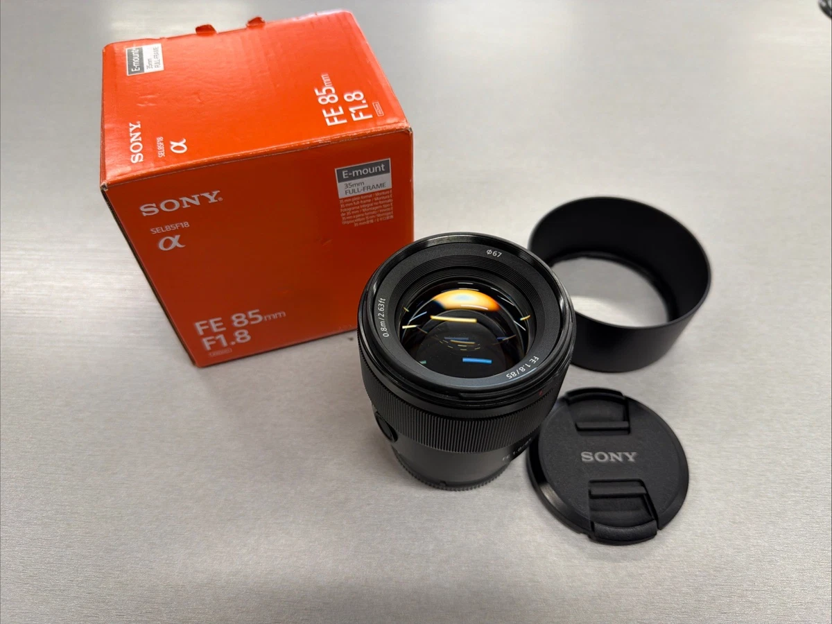 Sony f/1.8 Camera Lenses 85mm Focal for sale - eBay