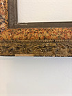 Vintage Antique Gild And Faux Marble Picture Frame — photo 7