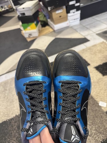 Nike Zoom Kobe 5 Dark Knight OG Batman Black Mamba 386429-001 | Size 8 Mens US - Picture 5 of 13
