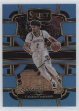 2023 Panini Select Concourse Light Blue Prizm 174/299 Cameron Johnson #12 0uq0