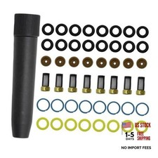 Fuel Injector Seal Kits Universal Repair Set Includes O-Rings Pintle Caps Seal