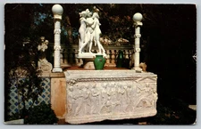 Vintage 1960 Hearst San Simeon State Monument Postcard The Three Graces