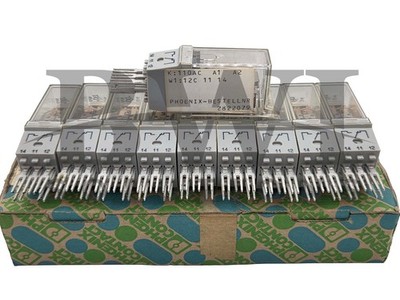 NEW Phoenix Contact ST-REL3-SW120/21 Relay Connector 2822079 120V Box of 10