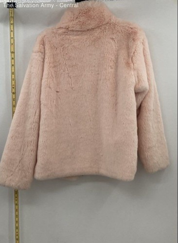 Patagonia Girls Pink Long Sleeve Pockets Full-Zip Fleece Jacket Size XL 14 - Picture 2 of 7