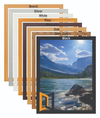 Vertikal Horizontal Bilderrahmen Acrylglas BILDERRAHMEN QUADRATISCH POSTERRAHMEN