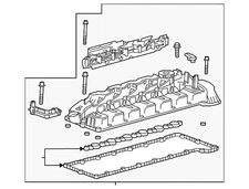 Genuine GM Valve Cover 40009155