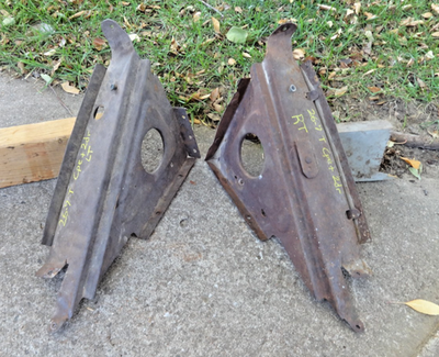 1926 1927 Model T Ford FRONT FLOOR BOARD SIDE SUPPORTS / RISORS