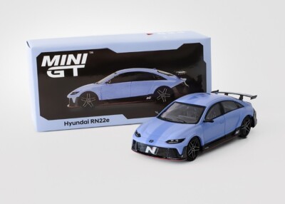 Hyundai N Vision 74 RN22e Diecast Mini Car 1:64 Scale Mini GT N Collection