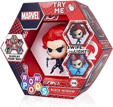WOW Pods Marvel Avengers Black Widow Swipe Light-Up Connect Figure Collectible