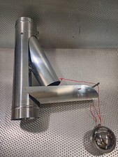 Frankomat, Regenwasserklappe, Regenrohrklappe, Fallrohr, Titanzink Geht auf/zu.